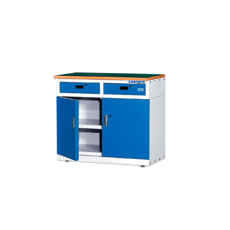 Bàn thao tác có tủ để đồ
