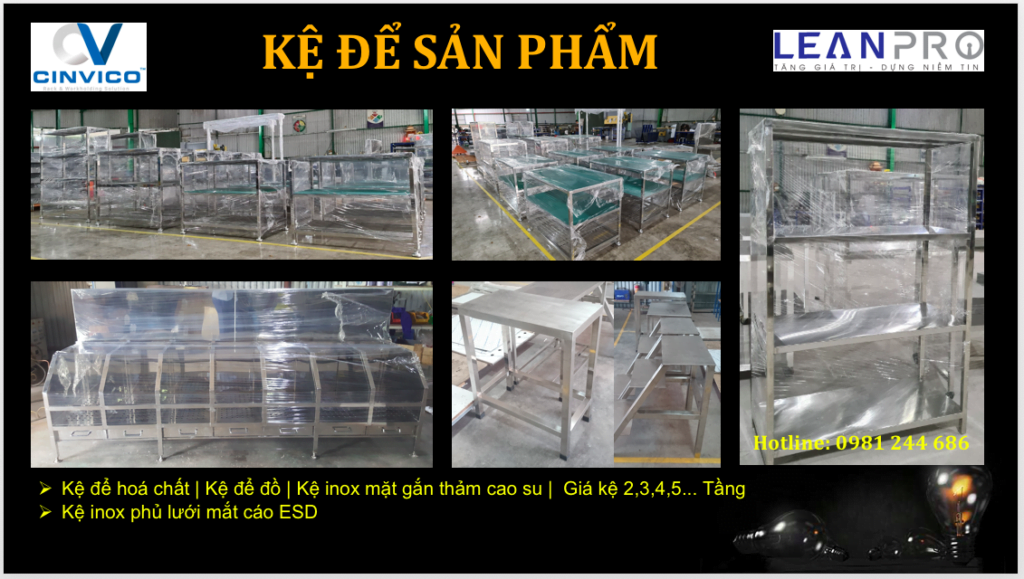 Kệ để sản phẩm