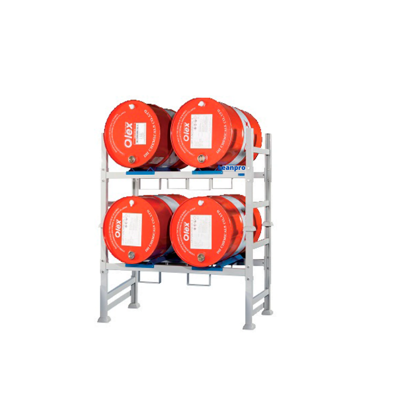 Giá để thùng hóa chất
