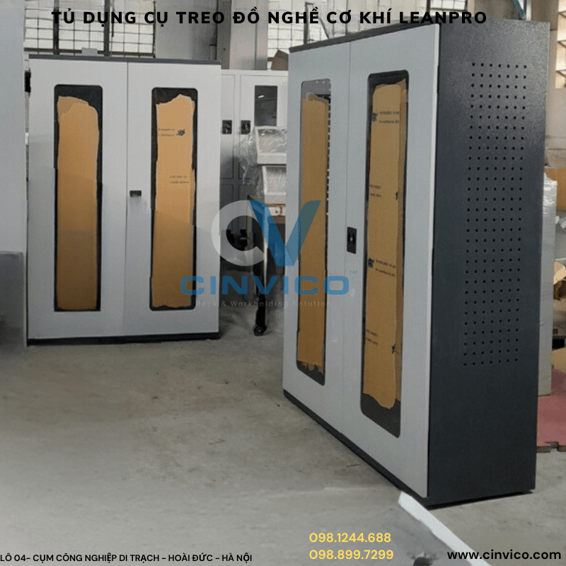 Hình ảnh thực tế tủ dụng cụ cơ khí treo đồ nghề