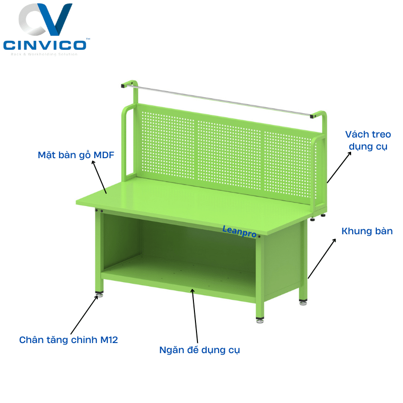 Bàn Cơ Khí Dụng Cụ BTT-LP09