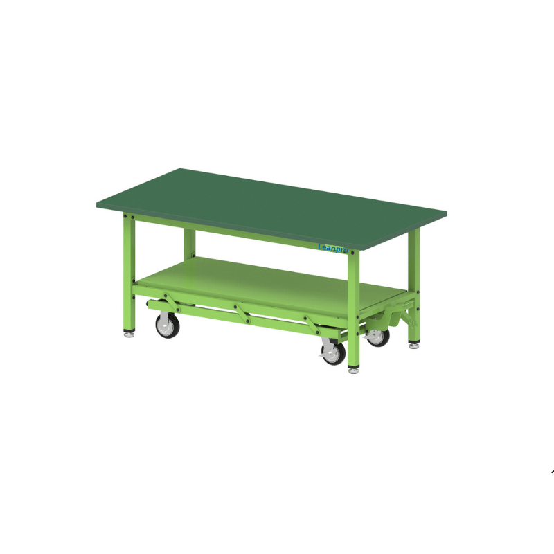 cấu tạo bàn thao tác nâng hạ chống tĩnh điện BTT-LP23