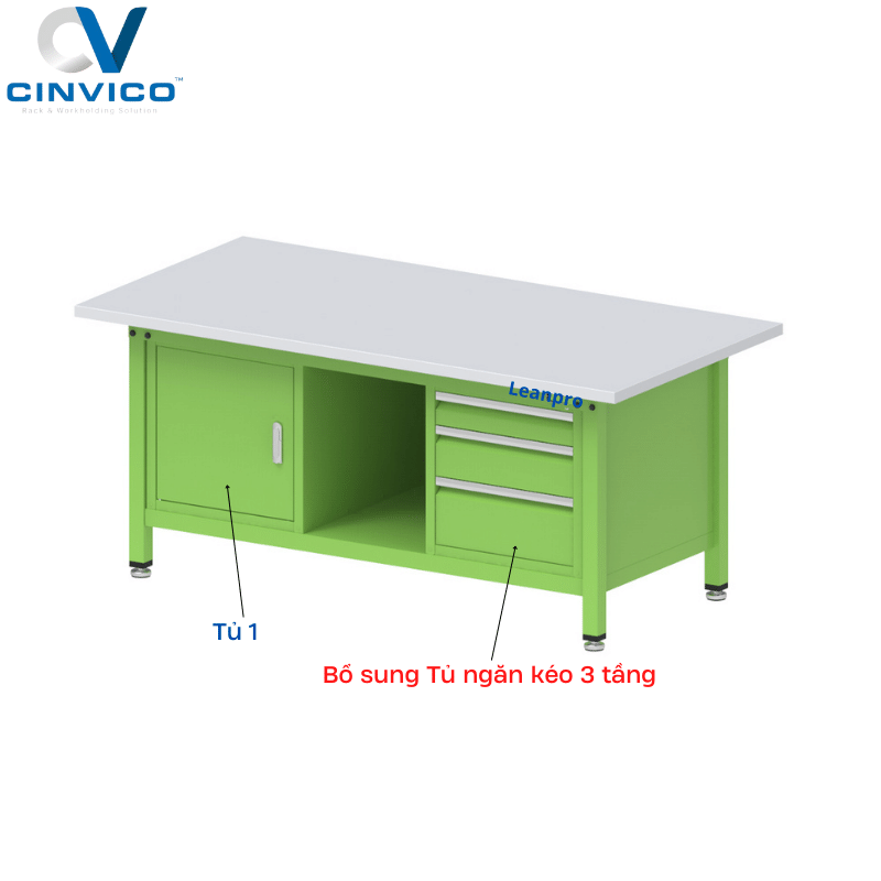 Tủ đồ bàn thao tác