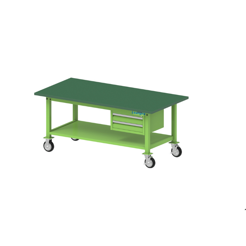 Bàn Thảm Cao Su Di Động - Có Ngăn Kéo Leanpro BTT-LP22