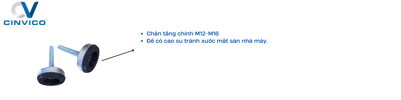 chân tăng chỉnh BTT-LP08