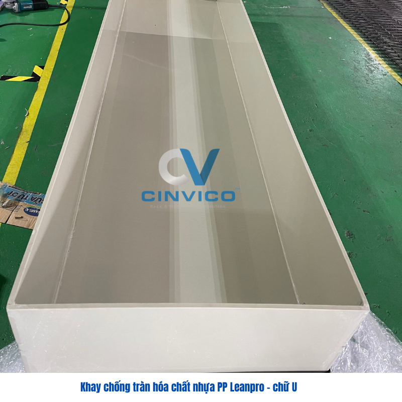 Khay PP chữ U Leanpro