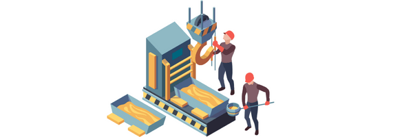 Nhà máy thực phẩm sử dụng khay chống tràn PP Leanpro