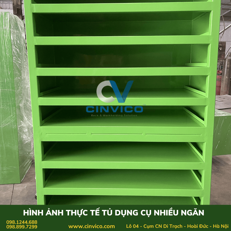 Tủ dụng cụ tại xưởng Cinvico 