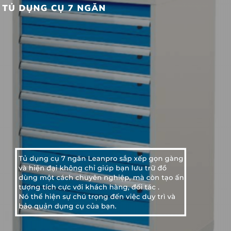 Tủ dụng cụ 7 ngăn 