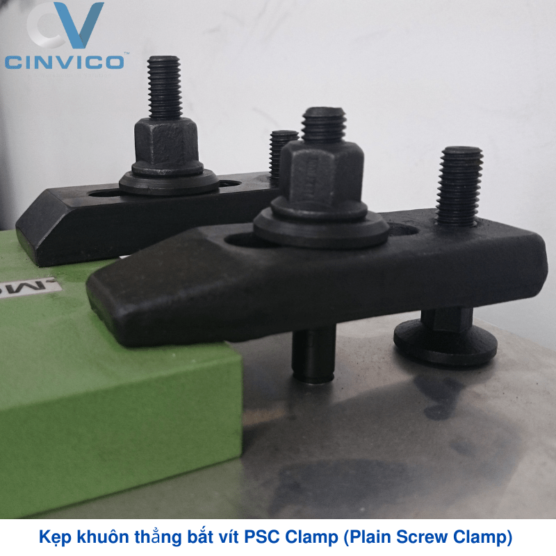 Kẹp khuôn hàn quốc Plain Screw Clamp tại Việt nam 