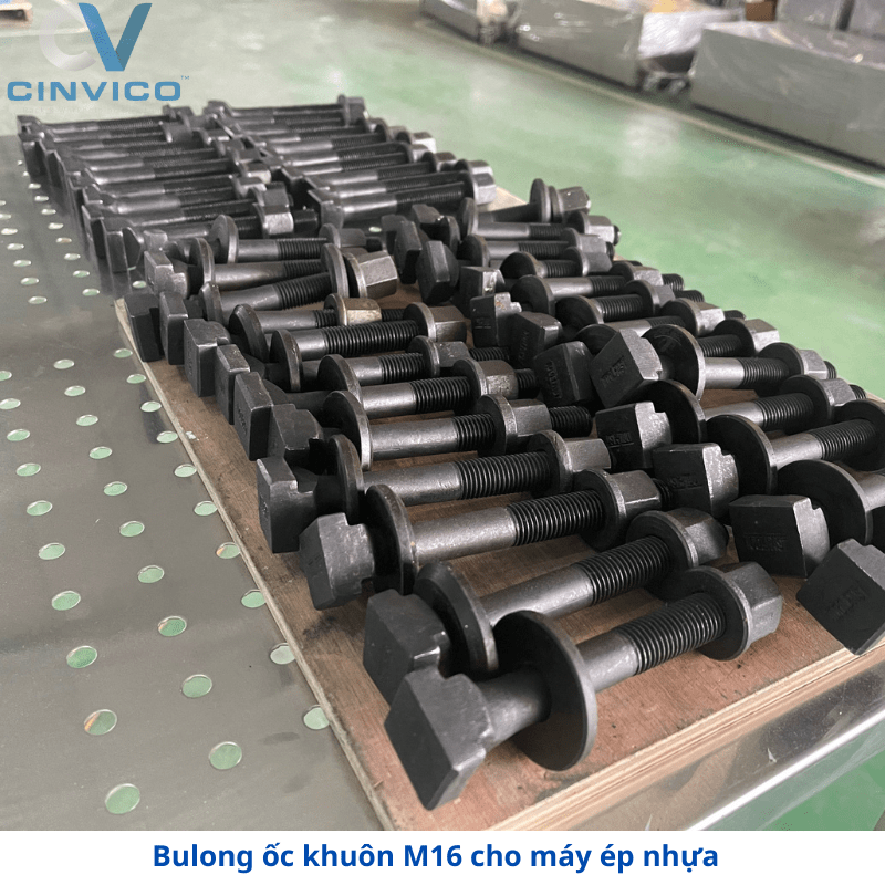 phân phối bulong chữ T M16 cho máy ép nhựa toàn quốc