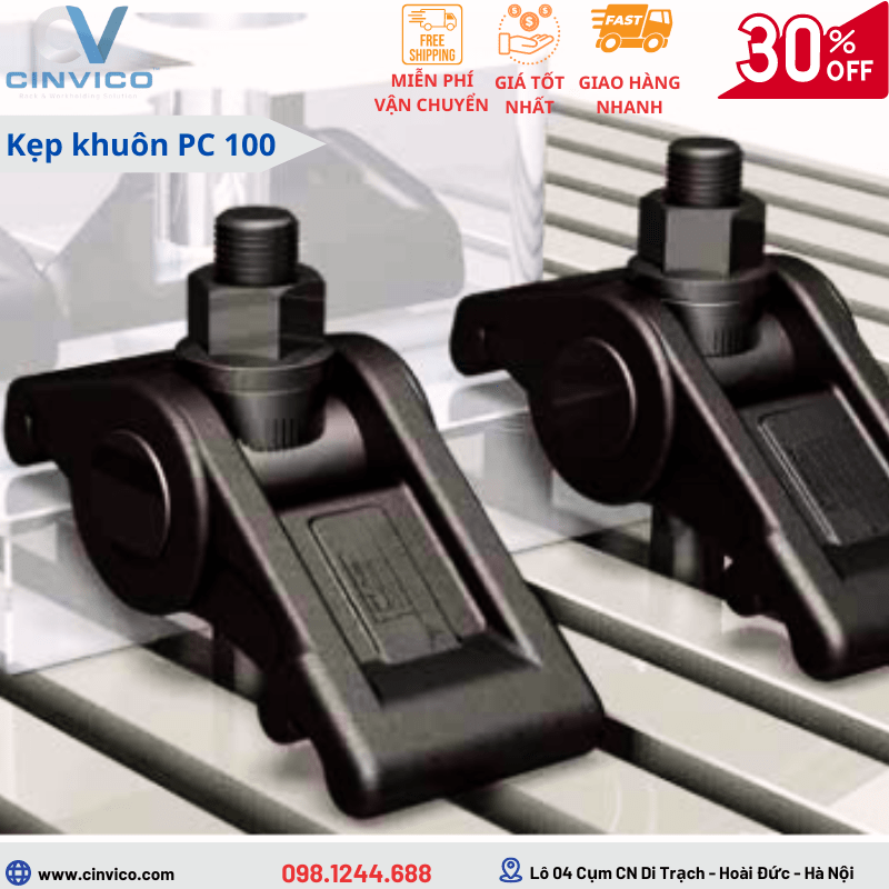 Kẹp khuôn PC100 ( Press Clamp 100)