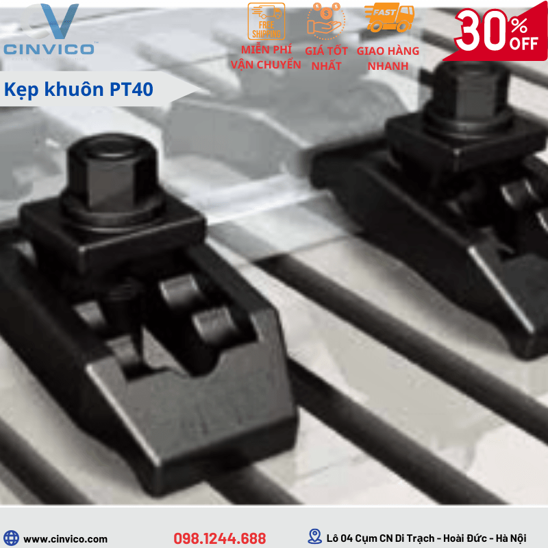 Kẹp khuôn PT40 (MC40)- PT Clamp 40