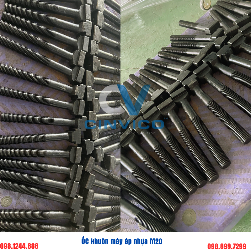 Bulong chữ T máy ép nhựa 