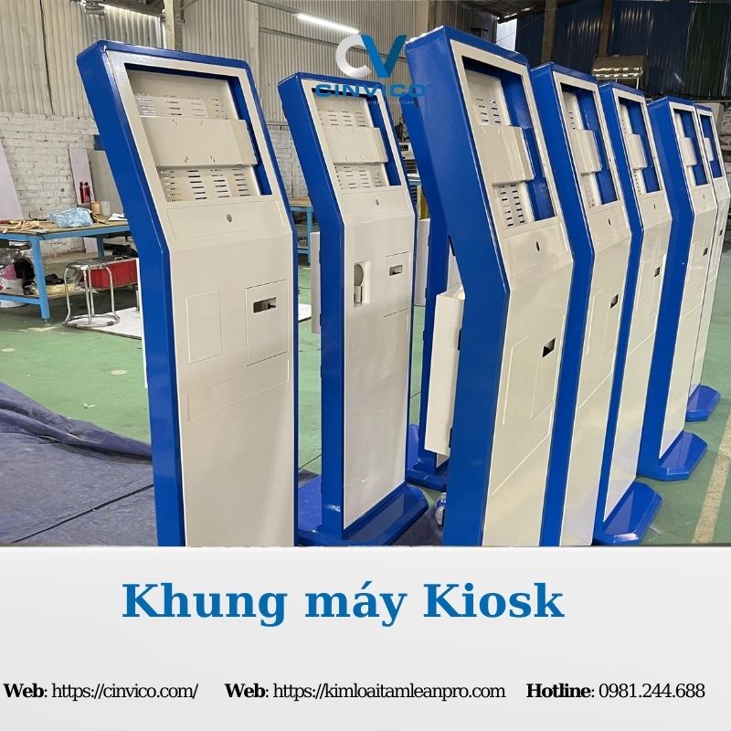 Hình ảnh sản phẩm khung máy Kiosk tại Cinvico - Hình 4