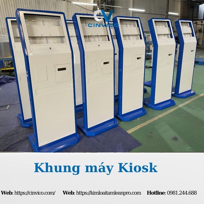 Hình ảnh sản phẩm khung máy Kiosk tại Cinvico - Hình 3
