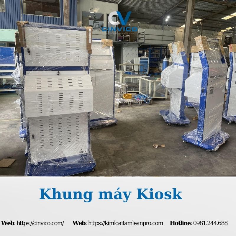 Hình ảnh sản phẩm khung máy Kiosk tại Cinvico - Hình 2