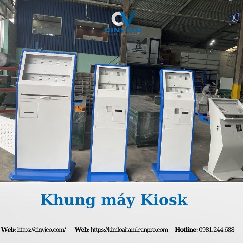 Hình ảnh sản phẩm khung máy Kiosk tại Cinvico - Hình 1