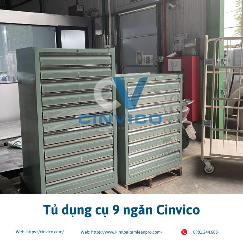 Tủ dụng cụ 9 ngăn Cinvico