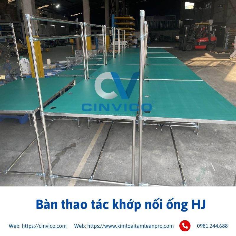 Bàn thao tác khớp nối ống HJ