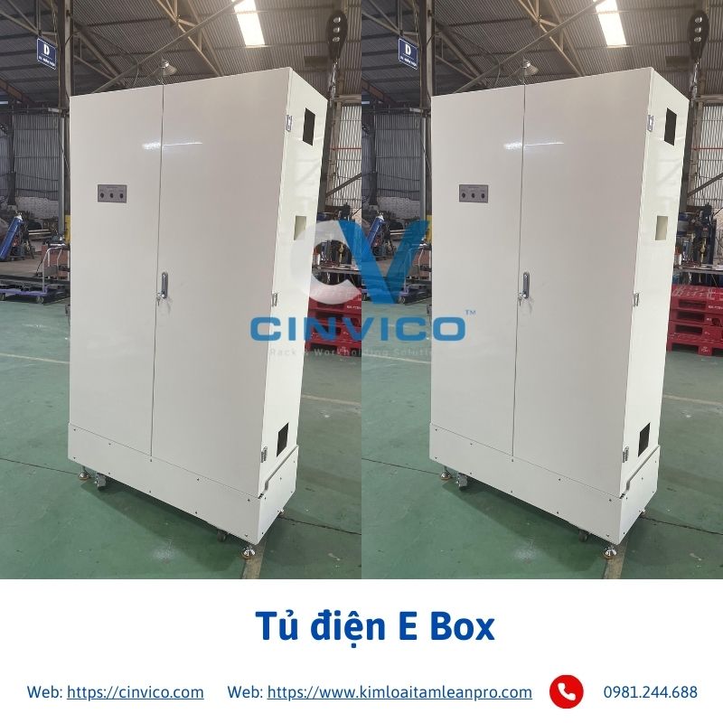 Tủ điện E Box sơn tĩnh điện