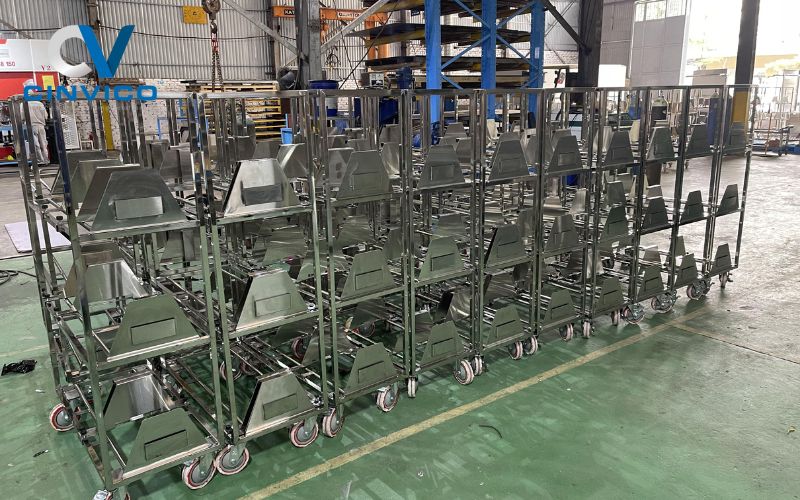 Xuất khẩu xe đẩy hàng các loại