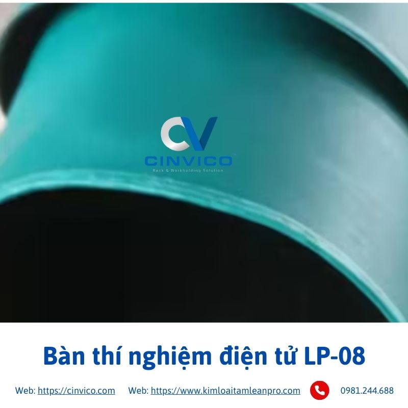 Hình ảnh thực tế bàn thí nghiệm điện tử LP-08 tại Cinvico