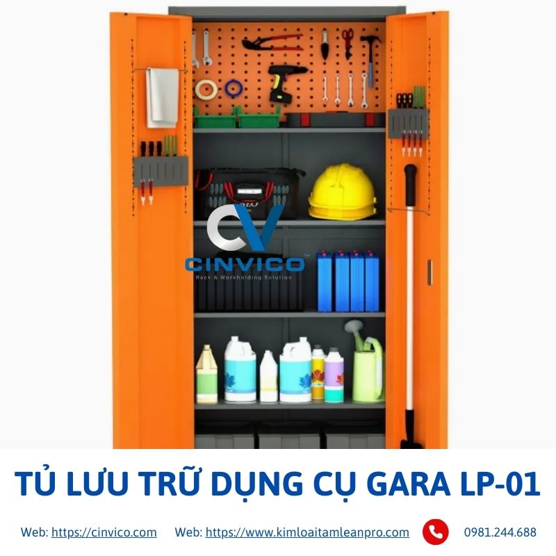 Tủ Lưu Trữ Dụng Cụ Gara LP-01