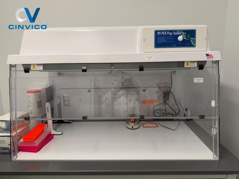 Ứng dụng thực tế của tủ thao tác PCR