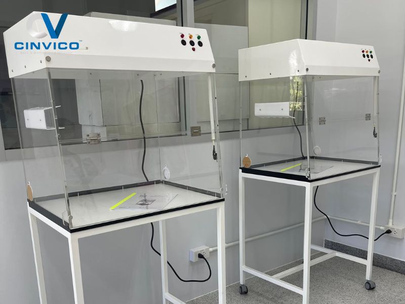 Tủ thao tác PCR là gì? Đặc điểm và ứng dụng thực tế tủ PCR 