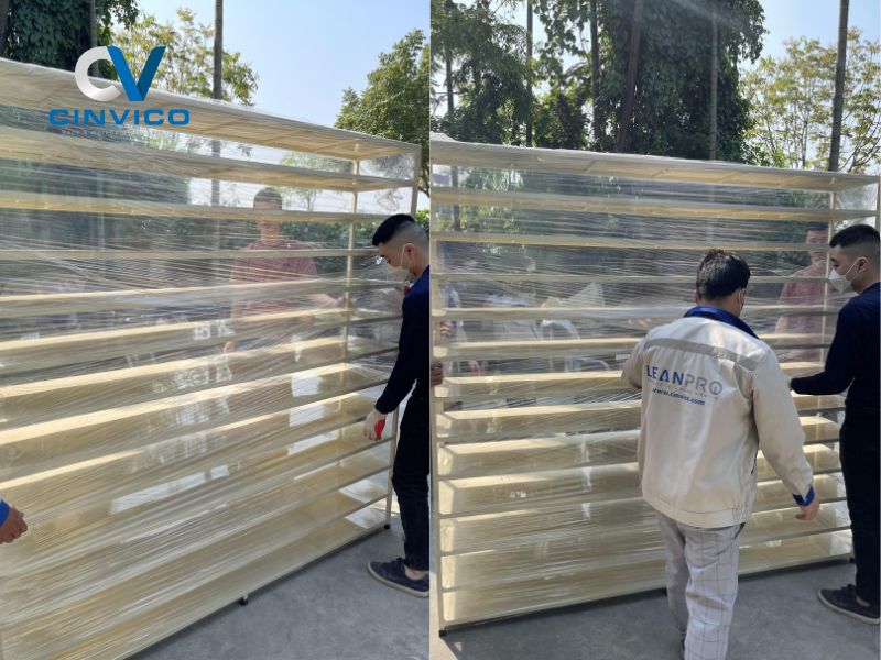 Ứng dụng thực tế của kệ thép gia công trong nhà xưởng