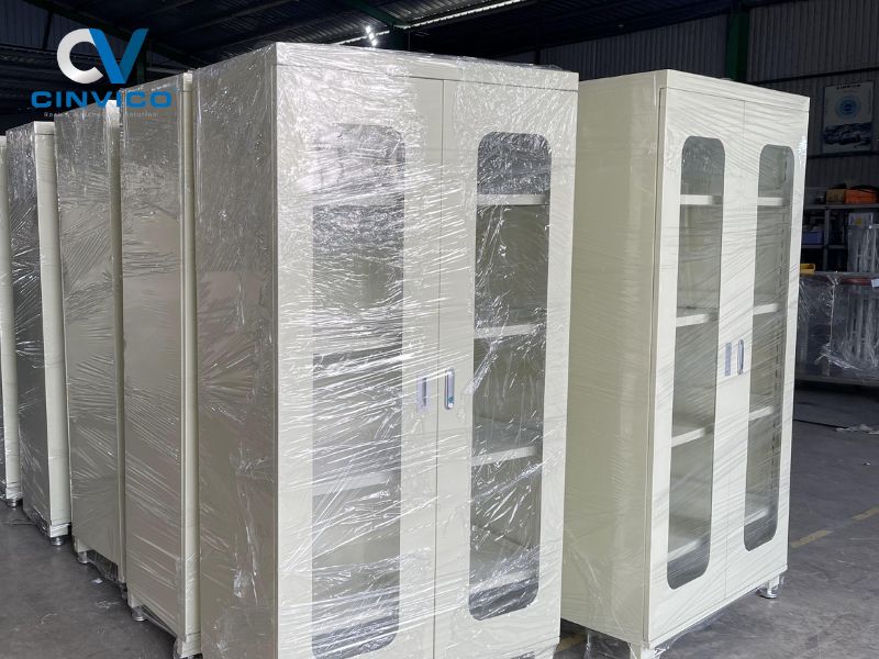 Tủ để hồ sơ bằng thép nhiều tầng