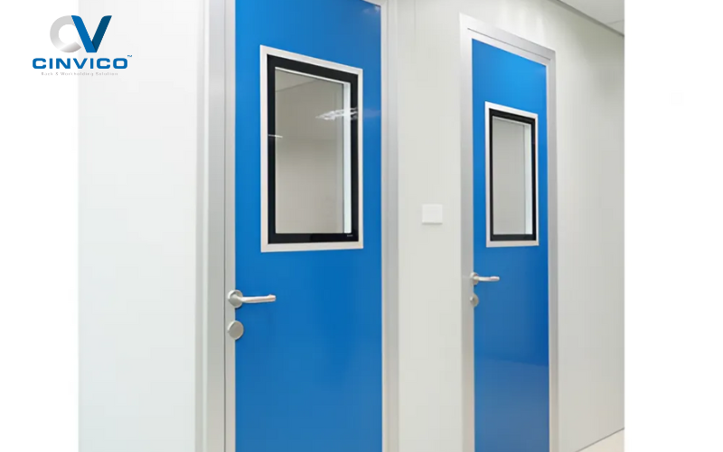 [Góc giải đáp] Cửa Panel phòng sạch có mấy loại? 