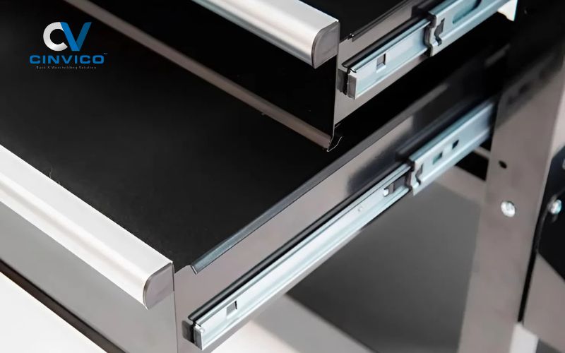 Ray trượt tủ đồ nghề - Ứng dụng, ưu điểm & lưu ý khi lắp đặt