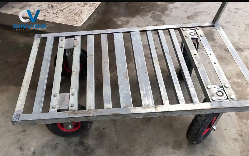 Vật liệu làm xe đẩy hàng tự chế