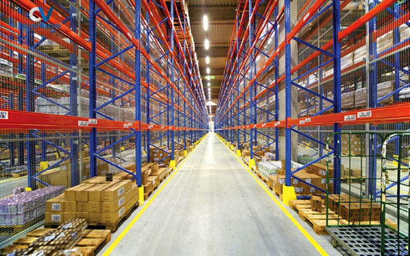 Kệ kho cho kho logistic