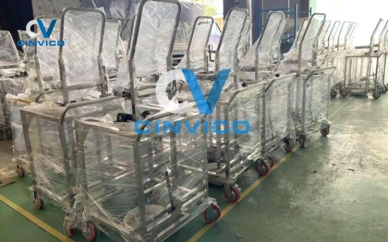 Xe đẩy bình khí