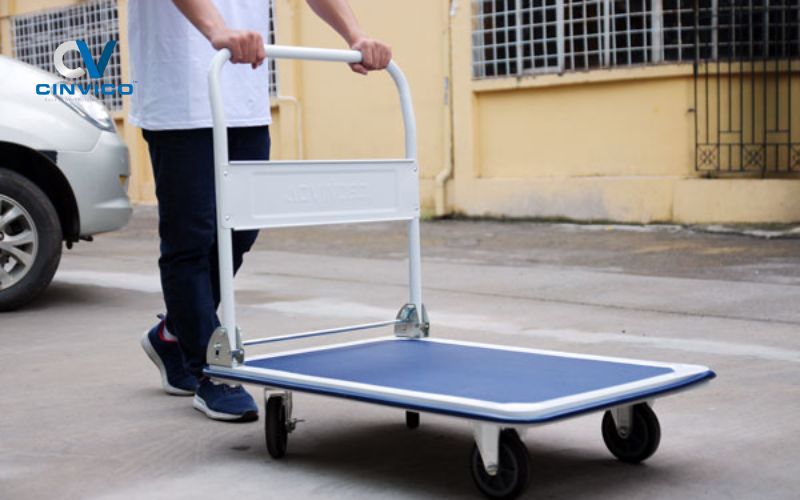 Các lỗi thường gặp xe đẩy hàng gấp gọn và cách khắc phục