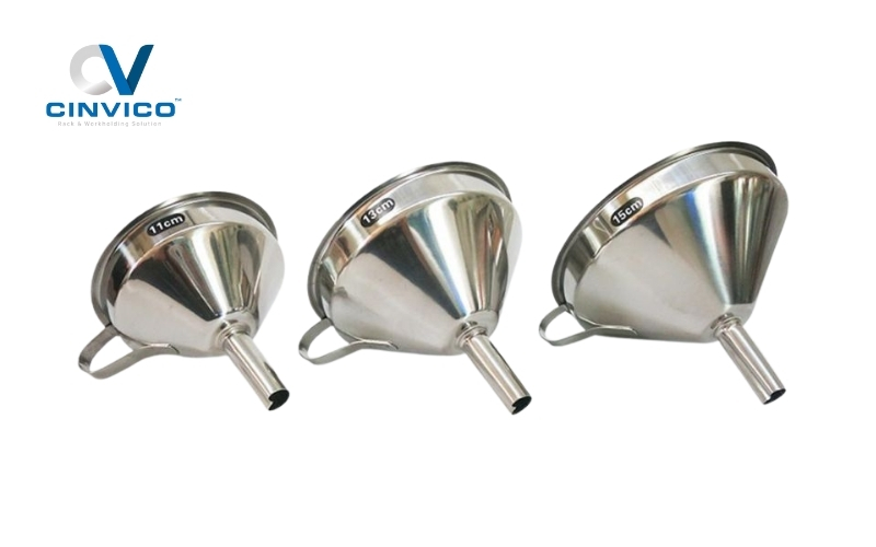 Các loại phễu inox phổ biến hiện nay – Đánh giá đầy đủ