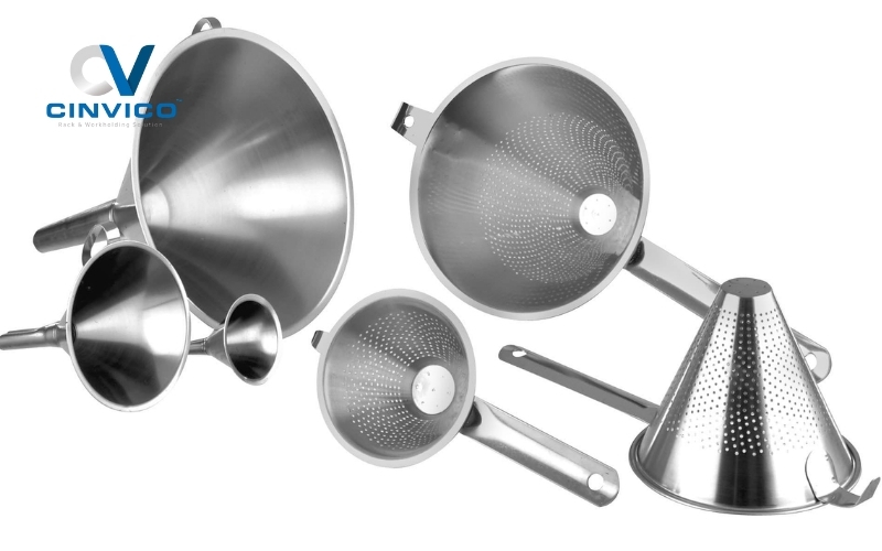 Ứng dụng của phễu inox trong sản xuất công nghiệp hiện đại | Cinvico