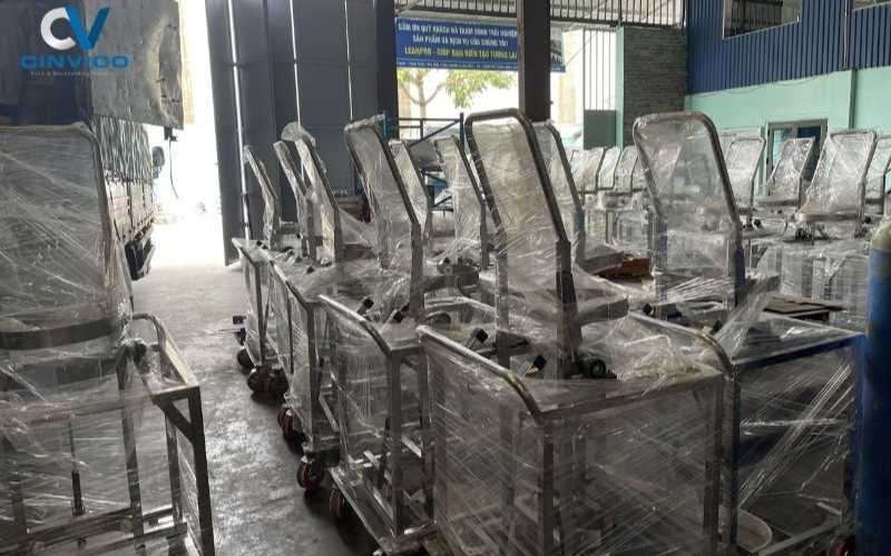 Xe đẩy hàng Cinvico